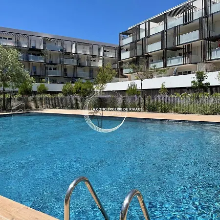 Le Rivage - A 50m De La Des Salins - Piscine Hyeres